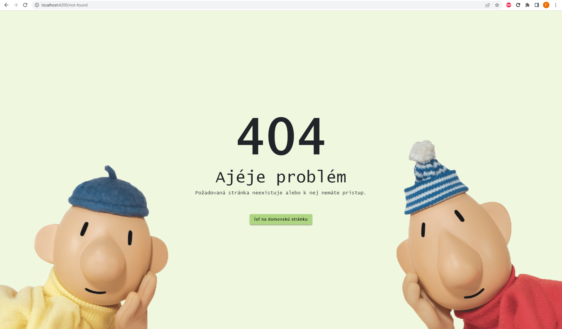 404 page